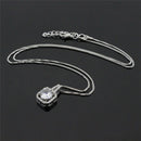 Fashion Crystal Charm Pendant Jewelry Chain Chunky Statement Choker Necklace Kw