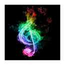 5D DIY Full Drill Diamond Painting Colorful Musical Note Cross Stitch Craft