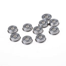 10pcs F686 F686ZZ Mini Metal Double Shielded Flanged Ball Bearings 6*13*5mm M Ew