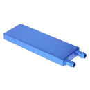 120x40x12mm Aluminium CPU Graphics Card Hard Disk Water Cooling Waterblock