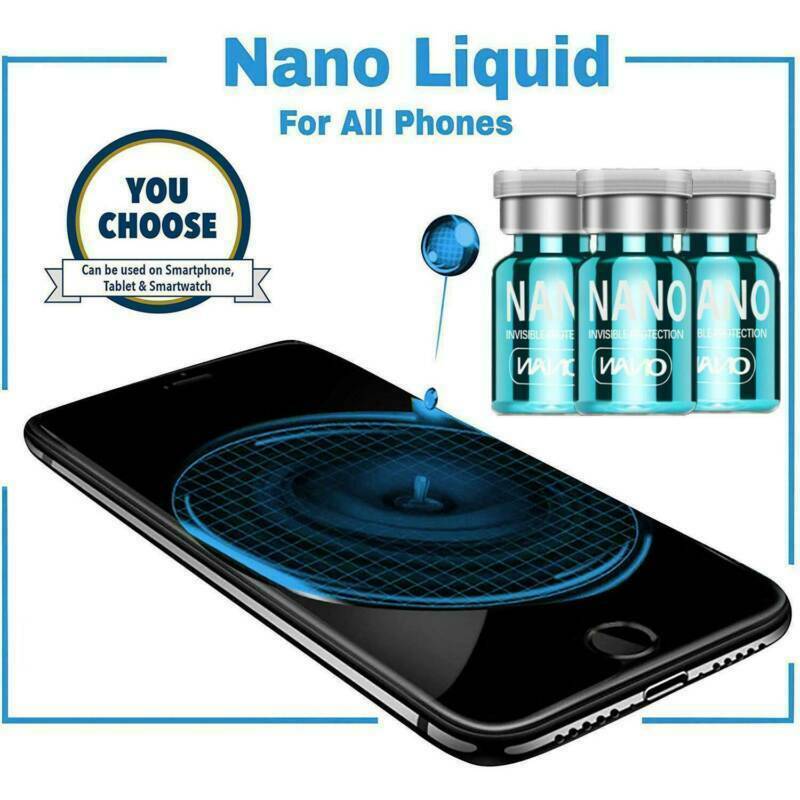 3* Upgrade version NANO Liquid Glass Screen Protector Oleophobic Coating Film AU