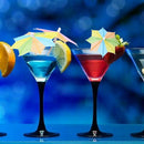 Approx. 145Pcs of Eight-Square Paper Cocktail Drink Sticks Parasol