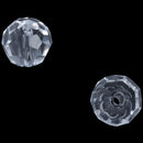 100 Clear Crystal Quartz Faceted Round Beads 6mm N5A2