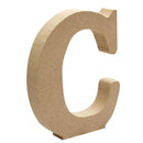 2x Wooden Free Standing Alphabet Letters Plaque Wedding Propose Decor C,M