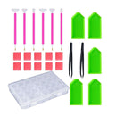 24Pcs Diamond Embroidery Painting Accessories Tools Kit 5d for Adults Kids
