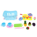 Kitchen Toys Fun Cutting Fruits Pretend Food Playset for Kids Boys and Girls