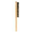 Beard Brush with Synthetic Fiber Bristle - Perfect For Balms and Oils - For Help