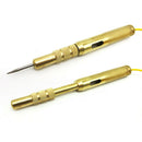 DC 6V 12V 24V Circuit Tester Diagnostic Tool Trailers Yellow Metal Probe Lamp