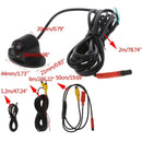 360 Degree Car Waterproof Front Side Rear View Reverse Backup Camera Parking Kit