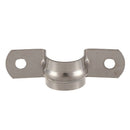 2 stainless steel U-shaped pipe clamps, half pipe for pipe fittings-14mm A4M7
