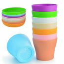8Pcs Mini Plastic Flower Seedlings Nursery Pot Planter, 4inch Flower Pots W N4E8