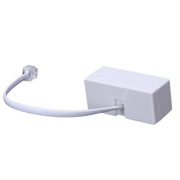 RJ11 Plug to Dual UK BT Telephone Socket Convertor K2B1