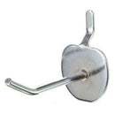 25 x Single Pegboard Slatwall Hooks Display Shop Prong Hanger 50mm