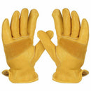 1 Pair Leather Gloves For Men, Work Gloves For Ladies, Assembly Gloves Safe