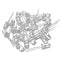100 x LED Diode White 5 mm D4J3