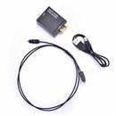 Digital Analog Audio Converter Optical Fiber Toslink Coaxial ATV DAC Amplifi Hn