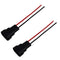 2x HB3 9006 HB4 Bulb Socket Male Adapter Connector for Headlight Fog Lamp