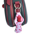 Waterproof Neoprene Floral Colourful Lipstick Chapstick Lip Balm Holder Keych BX