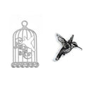 2pcs/set Silicone Transparent Seals Clear Stamps+Cutting Die for DIY Album