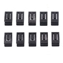 10X Car Front Console Dash Dashboard Auto Trim Metal Retainer Rivet Clip Gadget-