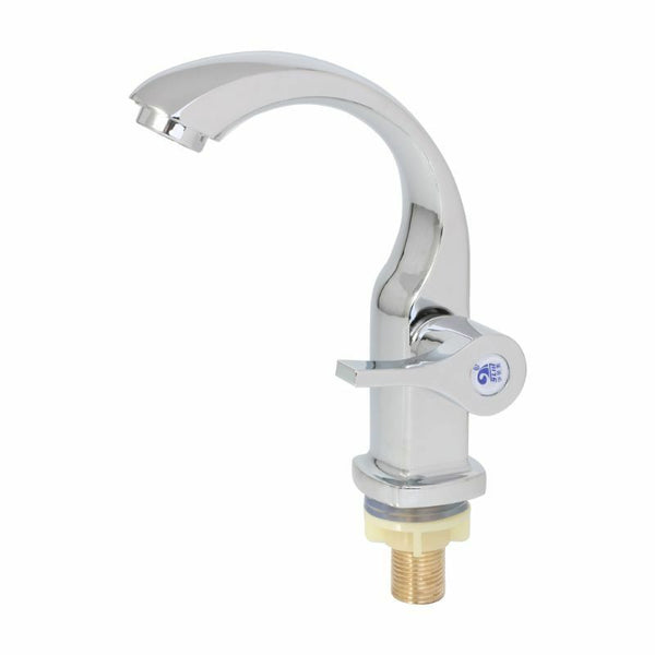 1/2" Kitchen Connect Basin Faucet Deck Mounted Cold Water Tap Chrome Plated
