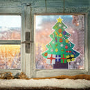 DIY Christmas Tree Diamond Painting Wall Stickers Window Decals Xmas Decor