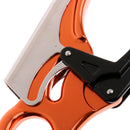 Aluminum Magnesium Alloy Fall Safety Climbing Carabiner Snap Hook Orange