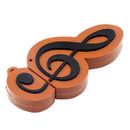 Usb 2.0 Flash Drive Pen Drive Stick Flash Drive Thumb Drive Mini Note Brown C9P2