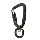 500KG Auto Locking Carabiner Rotating Ring Outdoor Hook