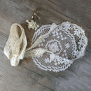 Korean Sweet Princess Headband Long Lace Ribbon Flower Hairbands Wreath Girls A1