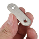 50mmx16mm Straight Repair Joining Mending Flat Plate Bracket 10pcs