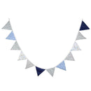 12 Flags 3.2m Nordic Ins Double-side Printed Cotton Fabric Bunting Pennant