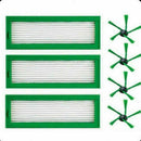 3 Filters 4 Side Brushes Vacuum Cleaner Home Tool For Vorwerk Kobold Vr200 A8H5