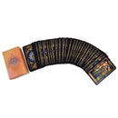 Easy Gilded Tarot Deck English Edition Mysterious Tarot Cards Party Board NF Hn