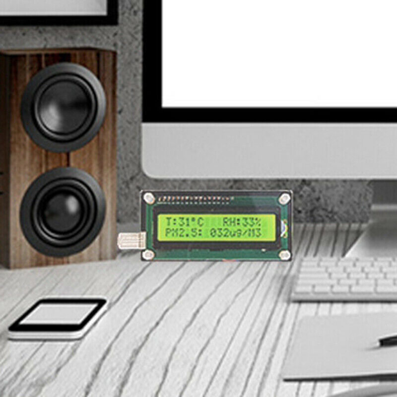 Household PM2.5 Detector Module TFT LCD Display Monitor Air Quality Dust Se V8I2