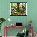 5D DIY Full Drill Diamond Painting Animals Cross Stitch Kit Wall Art (W283)