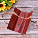 Retro Amazing Pirate Treasure Map Roll Up PU Leather Pen Pencil Case Make Up JR