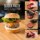 3 in 1 Stuffed Press Meat Patty Hamburger Maker Mold Sliders Non Stick Plastic O