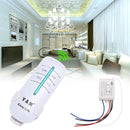 1 Way ort 200V-240V Light Digital Wireless Wall Remote Control Switch