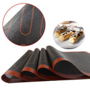1X(Silicone Baking Mat Pastry Mat Rolling Dough Mat Macaron Oven Liner Cook