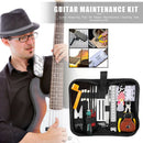 Guitar Repair Maintenance Tool Kit String Action Ruler Gauge Hex Wrench Set