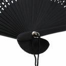 Plum Blossom Pattern Pocket Fan Summer Accessory Wedding Gift Blue L3Z1