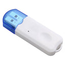 USB Bluetooth Wireless Audio Receiver Adapter Dongle For Car Smartphone
