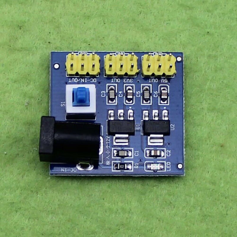 1PC DC-DC 12V To 3.3V 5V Buck Step down Power Supply Module For HOT