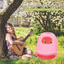 4pcs Silicone Finger Guards Guitar Fingertip Protectors Cap for Ukulele (S)