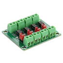 PC817 4 Channel Optocoupler Isolated Board Voltage Converter Adapter Module