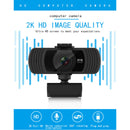 4MP Rotatable USB 2K 1080P Webcam with Mic Web Camera for  Laptop Video Calling