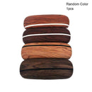 Hard Wooden Grain Spectacle Box Reading Glasses Sunglasses Storage Case T0F4