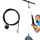 2pcs Fitness DIY Pulley Cable Rope Machine Attachment Hand Home Gym Accessory