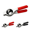Stainless Steel Non-slip Plastic Handle Manual Lemon Squeezer red